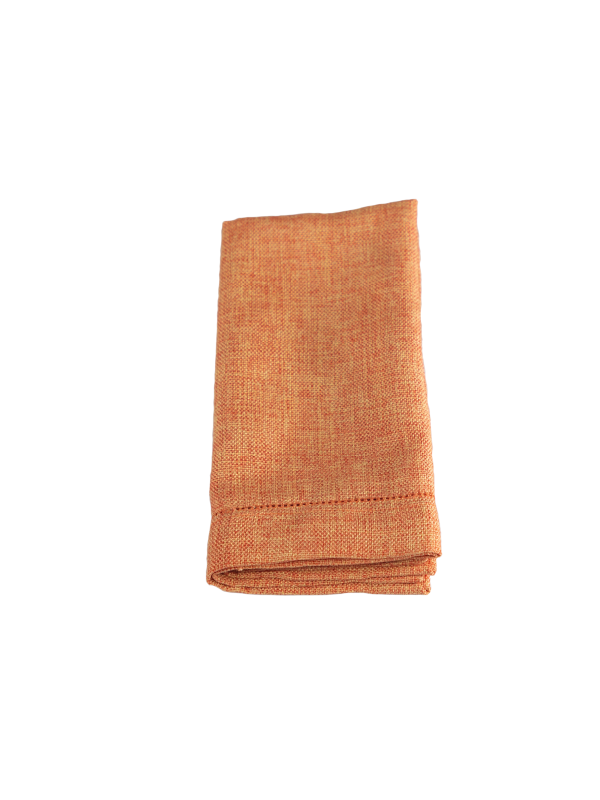 Orange claro lino vintage